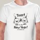 T-SHIRT homem “Toast to the New Year!”