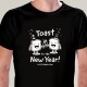 T-SHIRT homem “Toast to the New Year!”