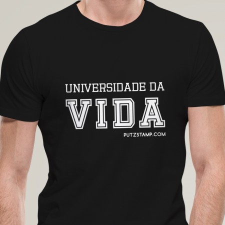 T-SHIRT homem “Universidade da Vida”