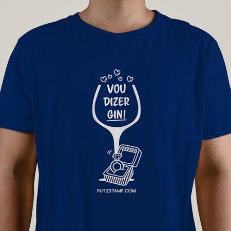 T-SHIRT homem “vou dizer GIN”