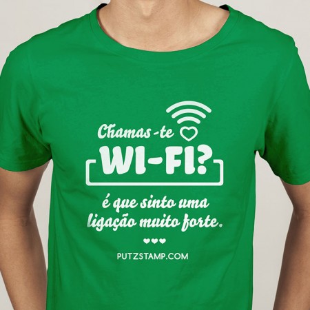 T-SHIRT homem “WI-FI”