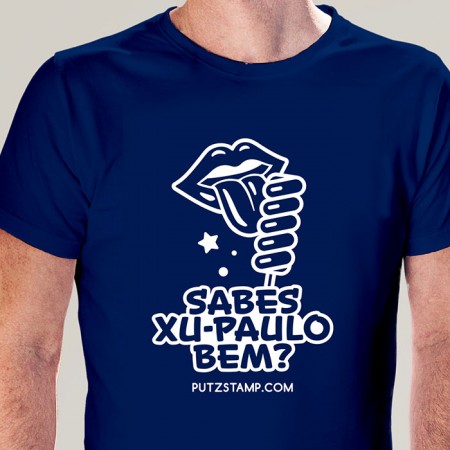 T-SHIRT homem “Sabes XU-Paulo Bem?”