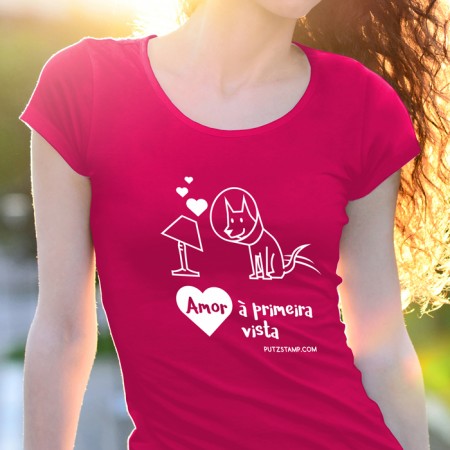 T-SHIRT senhora “Amor à Primeira Vista”