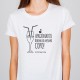 T-SHIRT senhora “Apaixonados Bebem no Mesmo Copo”