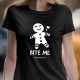 T-SHIRT senhora “Bite me”