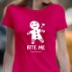 T-SHIRT senhora “Bite me”