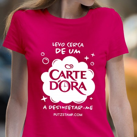 T-SHIRT senhora “CARTE D'ORA”