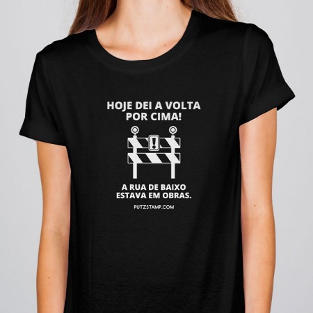 T-SHIRT senhora “Dar a volta por cima”