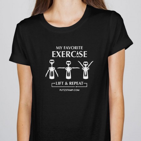 T-SHIRT senhora “My Favorite Exercise”