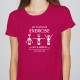 T-SHIRT senhora “My Favorite Exercise”