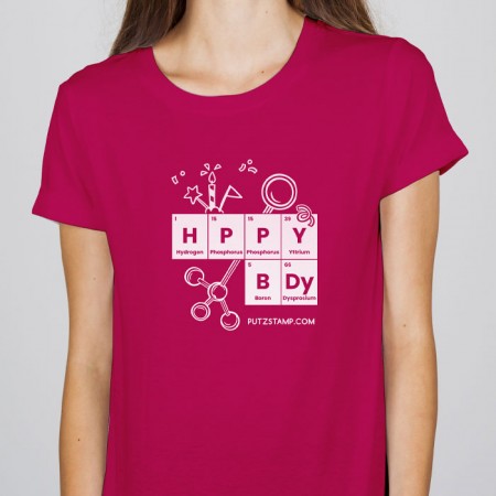 T-SHIRT senhora “Happy Birthday”