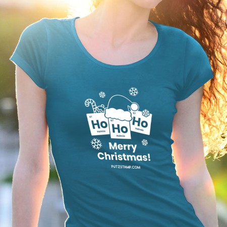 T-SHIRT senhora “Ho Ho Ho”