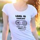 T-SHIRT senhora “LEVEL COMPLETE”