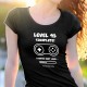 T-SHIRT senhora “LEVEL COMPLETE”