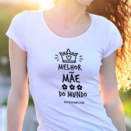 T-SHIRT OUTLET Senhora “Melhor Mãe do Mundo”