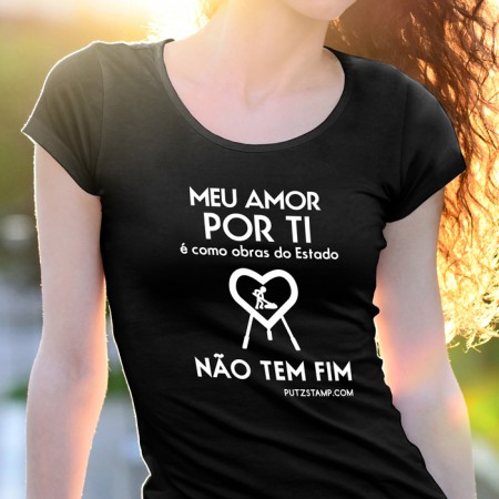 T-SHIRT senhora “Meu Amor por Ti”