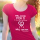 T-SHIRT senhora “Meu Amor por Ti”