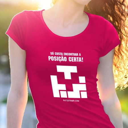 T-SHIRT senhora “Posição Certa”