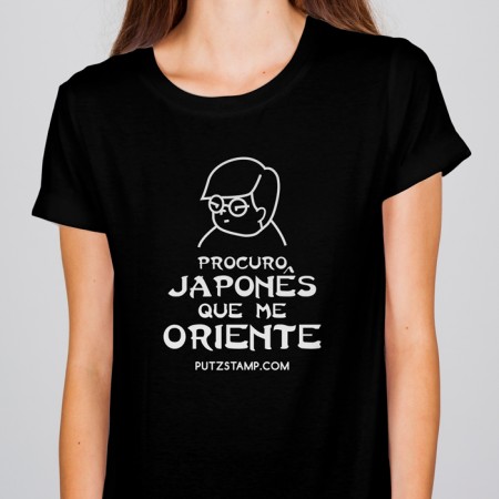 T-SHIRT senhora “Procuro Japonês”