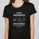 T-SHIRT senhora “Querida Matemática”
