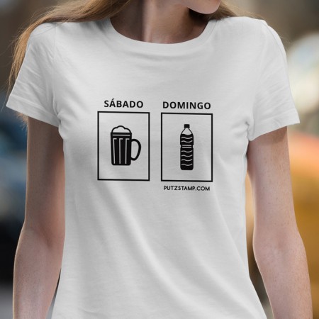 T-SHIRT senhora “Sábado e Domingo”