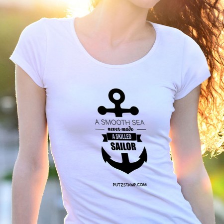 T-SHIRT senhora “Skilled Sailor”