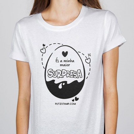 T-SHIRT senhora “SURPRESA”