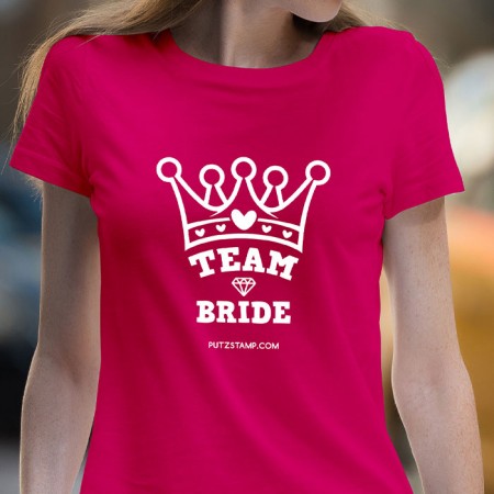 T-SHIRT senhora “Team Bride”