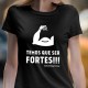 T-SHIRT senhora “Temos que ser Fortes”