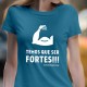 T-SHIRT senhora “Temos que ser Fortes”