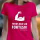 T-SHIRT senhora “Temos que ser Fortes”