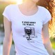 T-SHIRT senhora “Vinho nunca faz Pênalti”