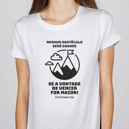 T-SHIRT senhora “Vontade de Vencer”