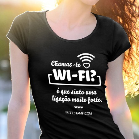 T-SHIRT senhora “WI-FI”